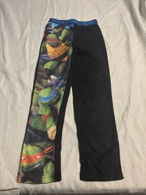 Black Teenage Mutant Ninja Turtles Boys' PJ Bottoms